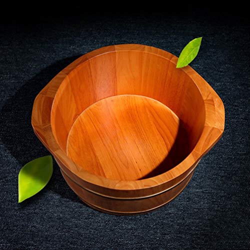 Cubo de Madera para Spa de Pies para Pedicura miniatura 5