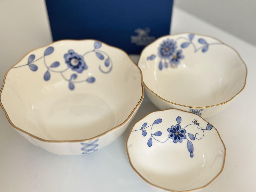 ミラノ NARUMI40周年 入れ子鉢揃 3ピースセット 希少！未使用 ミラノ NARUMI40周年 入れ子鉢揃 3ピースセット 希少！未使用 【公式通販】