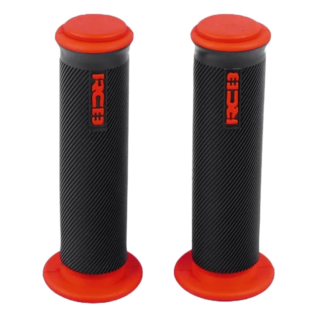 LGP Motorcycle Handlebar RCB Handle Grip Set Universal for All Bikes, Red-picture-21