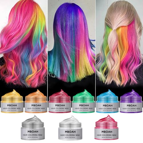 Cera de color temporal para cabello gris 120g miniatura 6