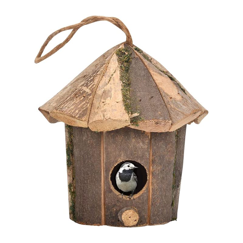 Amazon.co.jp: chaoshu 野鳥観察 屋外用の巣箱スズメのハチドリのため