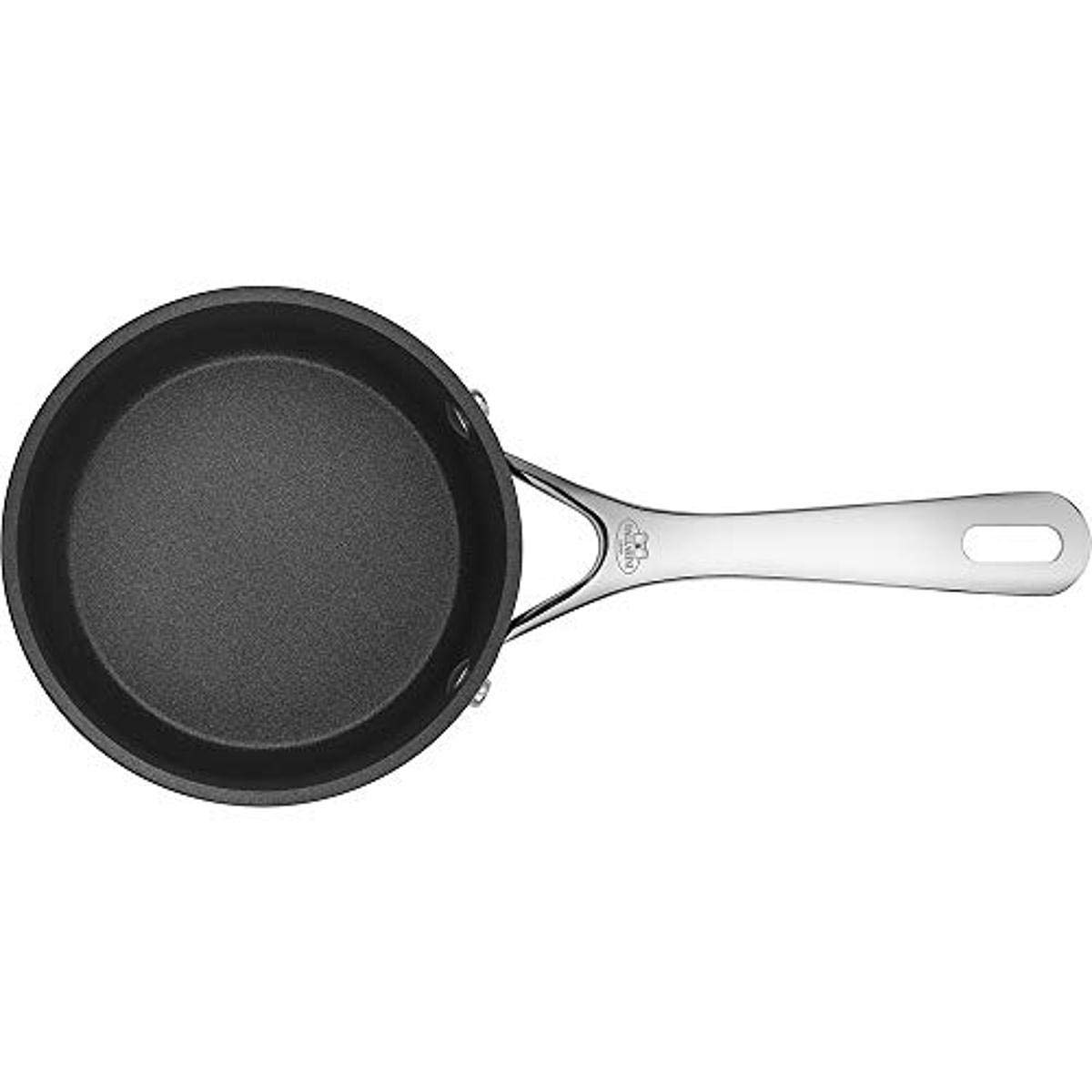 BallariniAlba Sauce pan, 16 cm. Scratch-resistant. KERAVIS Ti-X non-stick coating +titanium.PTFE- and PFOA-free. Stay-cool handle. Ovensafe max 250 °C. For all stovetops. Made in Italy.