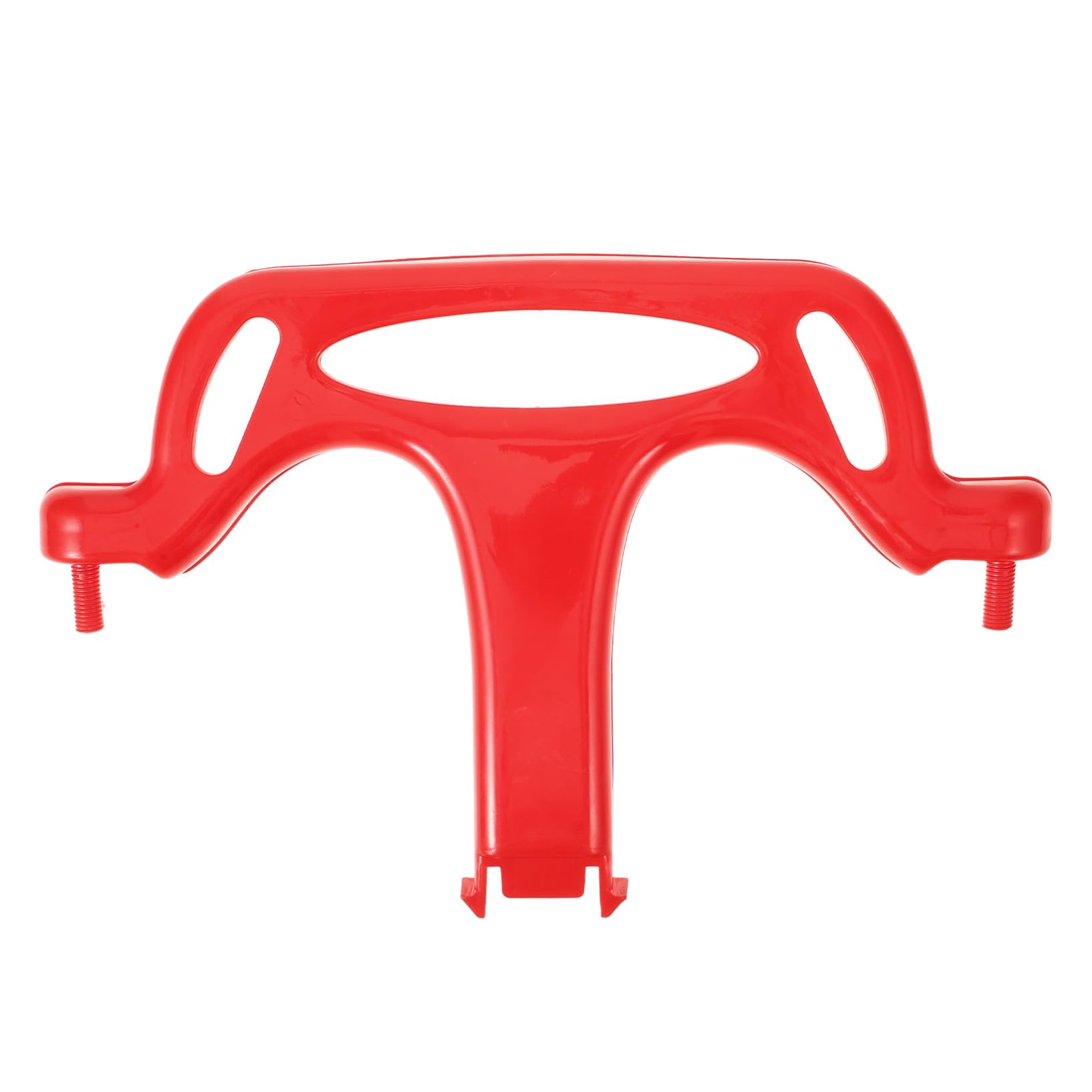 TOYANDONA 3-in-1 Toddler Swing Chair T Bar Guard Replacement for Indoor and Outdoor Baby Swing, Plastic Material Ensures Security and Easy Replacement, Suitable for Backyard Use with Red