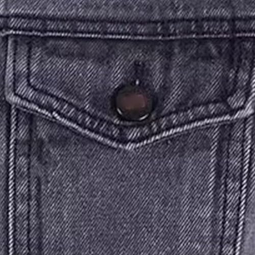 Chaqueta de mezclilla ligera para hombre miniatura 6