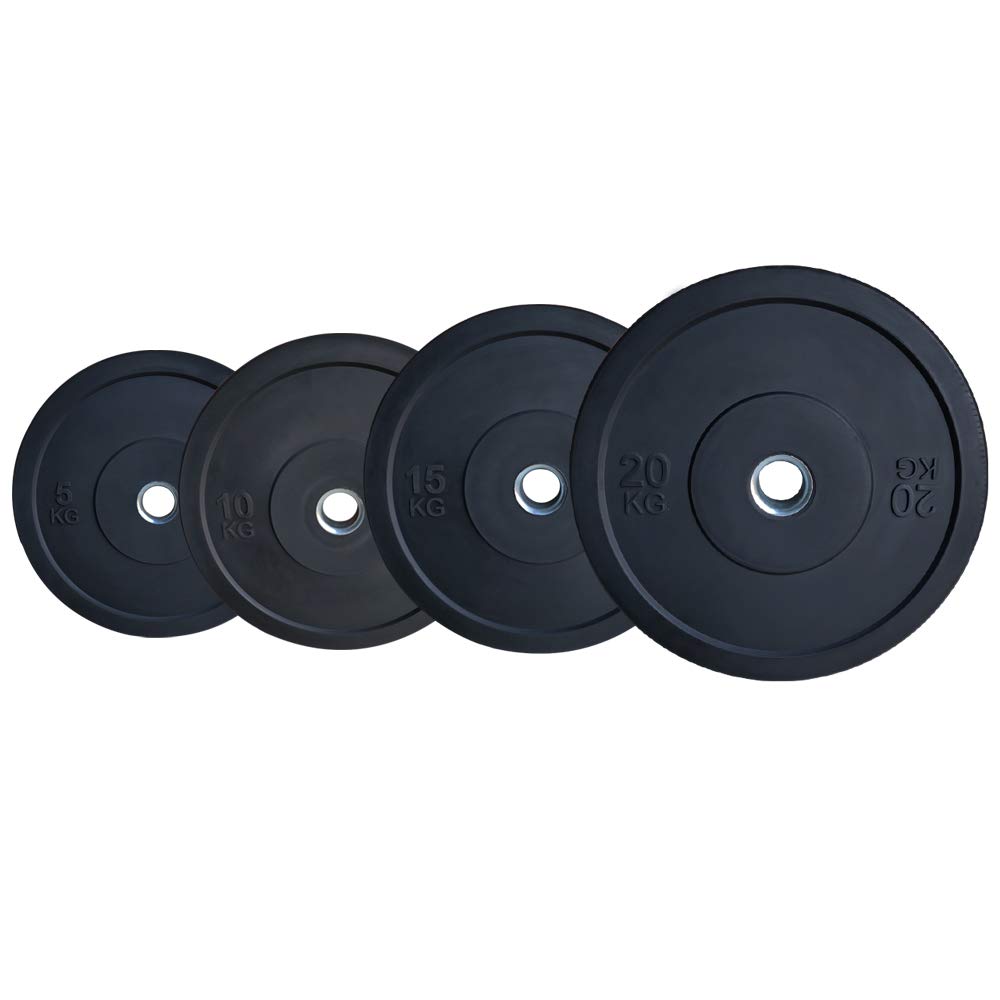 Prosportsae Olympic Bumper Plates Rubber Weight Plates for Strength