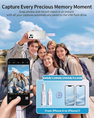 Qemoa MFi 512GB Photo Stick