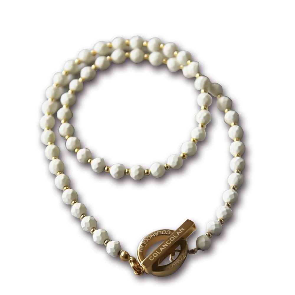 Amazon.co.jp: コランコラン FORCE 3 ネックレス S(約40cm) 白