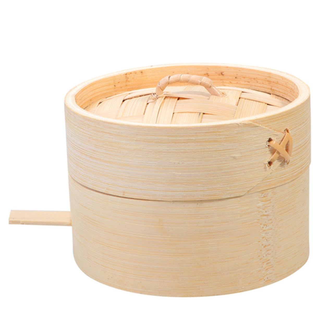 Alipis 3 Sätze Knödel Dampfgarer Chinesischer Dampfer Kleiner Dampfer Dampfkorb Holz Dampfkörbchen Gemüse Dampfgarer Gemüsedampftopf Hühnerdampfer Bambus Chinesischer Stil Abalone