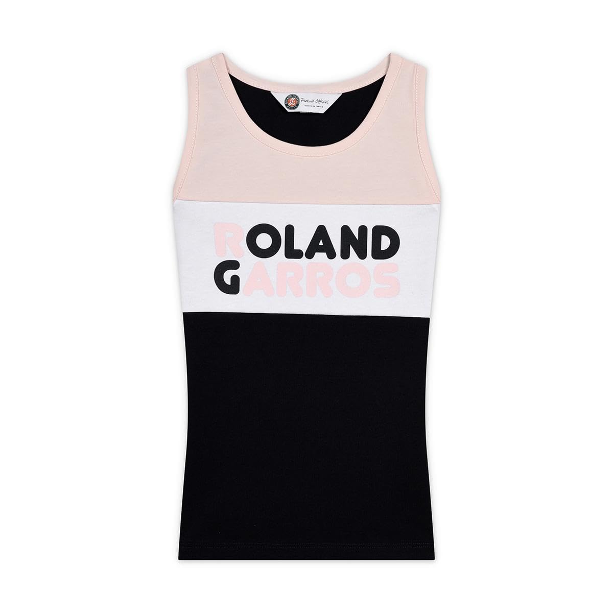 Roland Garros Boys' NORANE ENF T-Shirt, Rose et Bleu Marine, 10A