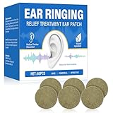 Tinnitus Relief for Ringing Ears, 60 PCS Tinnitus Trêatment Patches, Effectively Reduce Ear Ringing & Noise, Tinitus Ringing Relief Patches with Natural Ingredients, Improves Ear Discomfort