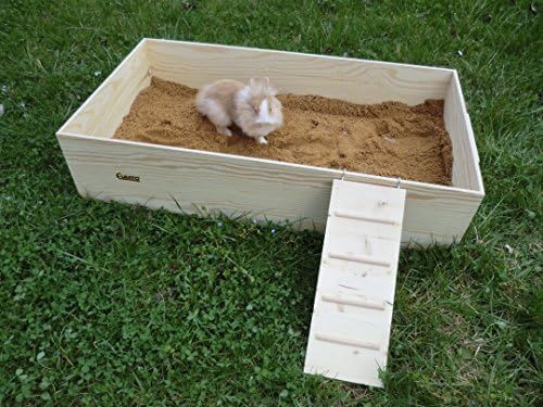 digging box for rabbits