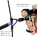JIANZD Archery Bow Release for Compound Bows,Durable Aluminum 360° Rotate Caliper Thumb Release 3 Finger Release-Blue