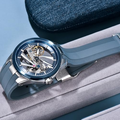 TYBERLEY Pagani Design Men's Automatic Watch, Blue - Image 4