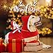 RANYPET Hund Santa Claus Reiten Weihnachtskostüm, Premium Haustier Kleidung für Kleine Große Hunde Katzen, Weihnachtsfeier Outfit L
