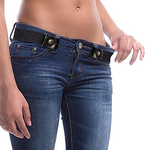 Preisvergleich Produktbild Tendaisy Super Elastischer Schnallenfreier Gürtel für Damen und Herren BRAUN