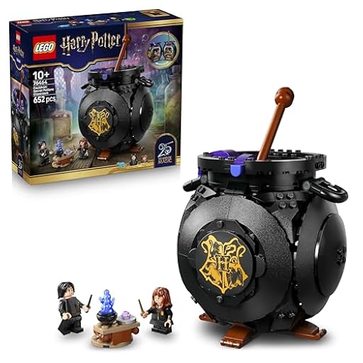 LEGO Harry Potter Caldero: Aula de Pociones Secretas - Decoración para el Dormitorio - Juguete de Colección - Minifiguras de Patronus, Hermione y Snape - Regalo para Niñas y Niños de 10+ Años - 76464 | Ya disponible en tu tienda friki favorita! En mundofriki.es!