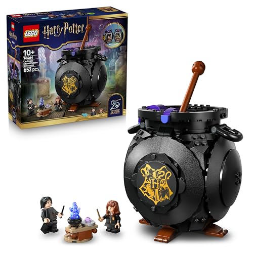 LEGO Harry Potter Le Chaudron : Le Cours de Potions Caché - Jouet - Décoration DIY pour Chambre ou Bureau - Patronus Collector - Minifigurines d'Hermione & Rogue - Cadeau Fille ou Garçon 10 Ans 76464