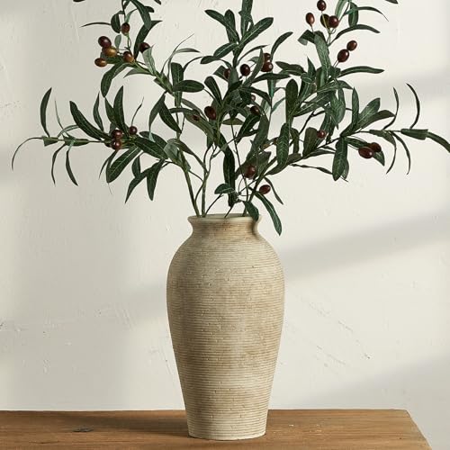 Vanselia Ceramic Flower Vase Home Decor - Large Tall Farmhouse