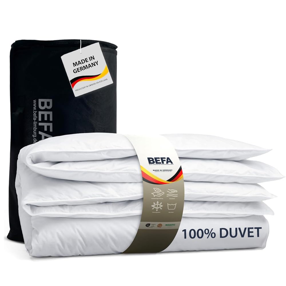 BEFA NATUR Made in Germany Montblanc donsdeken, 135 x 200