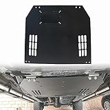 Catalytic Converter Shield Fits Ford F150 Skid Plate, Compatible with F150 Catalytic Converter Protection Shield 2009-2024, Aluminum with Black Powder Coated