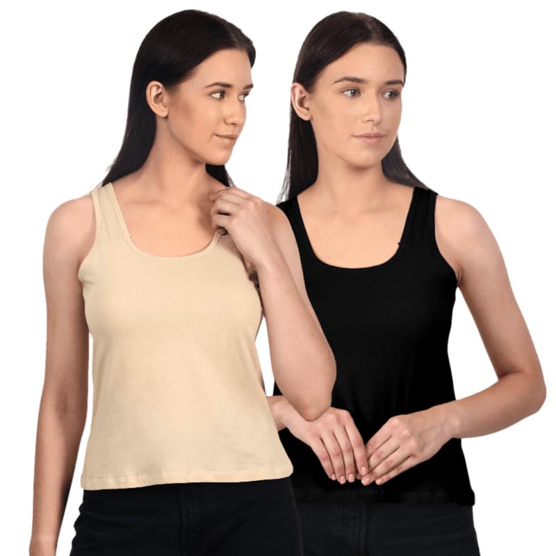 vanila Lingerie Short Length Camisole Rib, Perfect for Layering, Seamless Hoisery Fabric, 120-130 GSM-picture-7