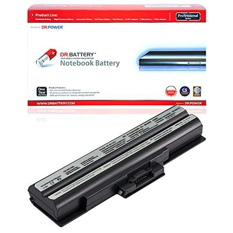 DR.BATTERY Compatible Laptop Battery for Sony VAIO Cover