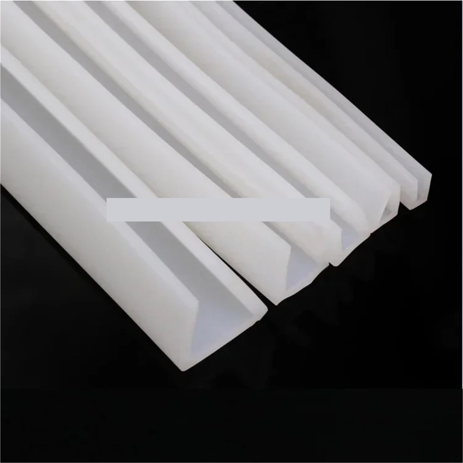 Junta para puertas de ducha, Tira de sellado for mampara de ducha, goma de silicona transparente en forma de U for vidrio sin marco, 1m, 3m(15 X 20 X 20 Mm,1 Meter)