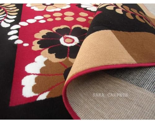 Image of Carpet for Living Room, Drawing Room, Bedroom. & Hall & Hall Size 6 x 8 feet (150X210 Cm) RED G27