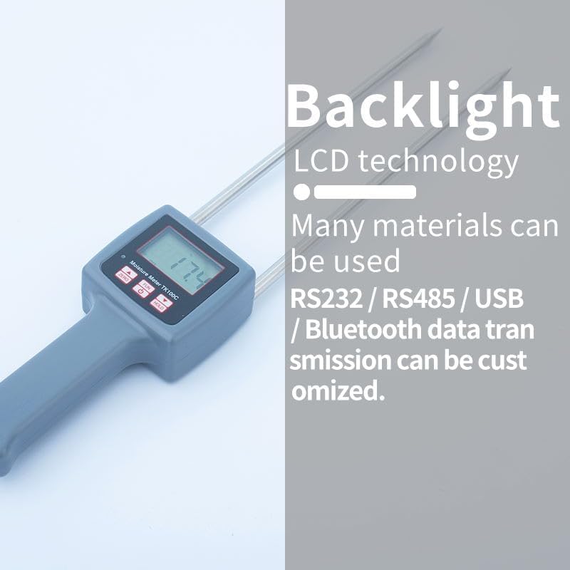 Image of LABART TK100C Cotton Moisture Meter for Measure Moisture Content of Cotton, Range 5%-40%