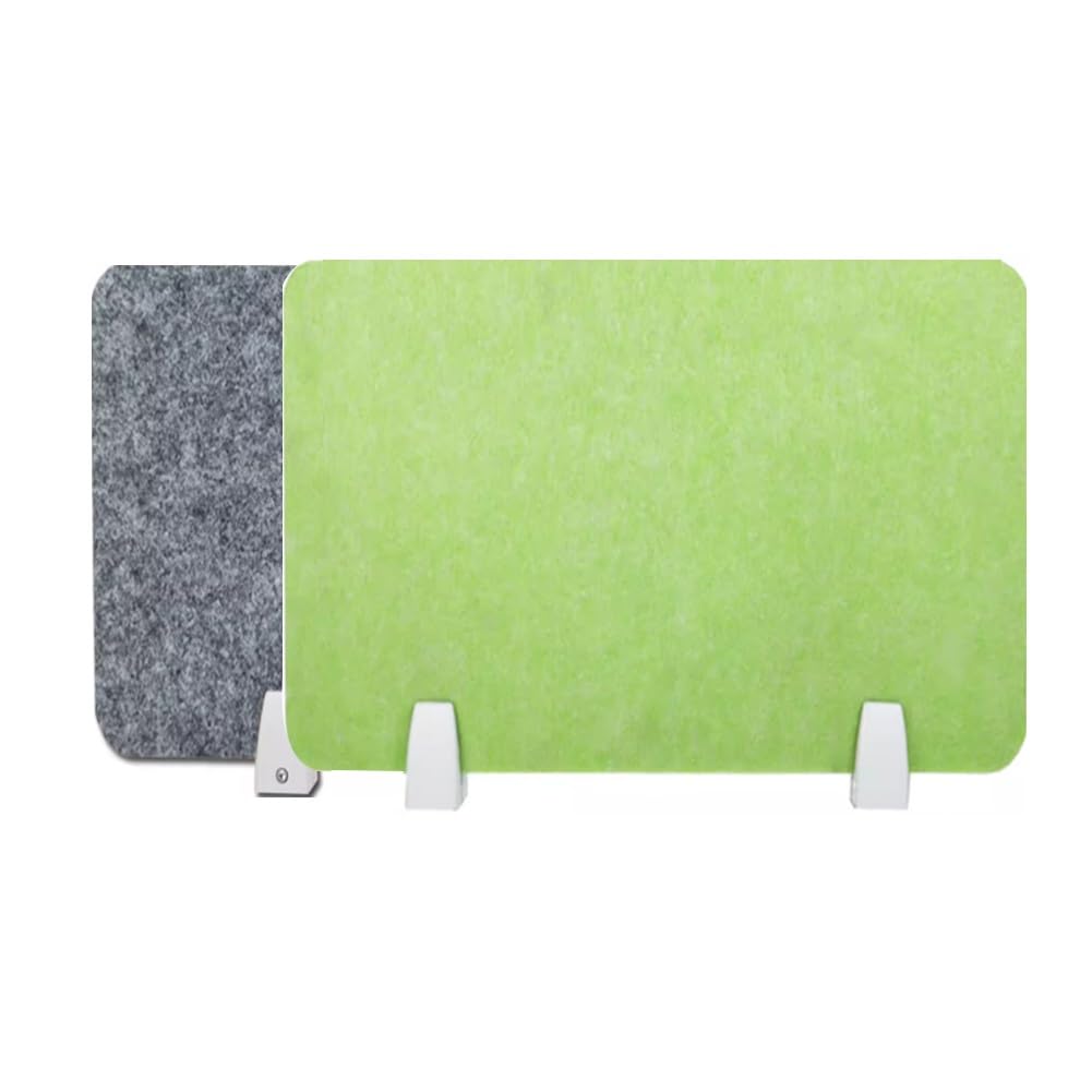 LWJSOCP Desk Privacy Divider Freestanding Desktop Partition for Office and Home Workspace Sound Absorbing Cubicle Desk Divider Gray (40x40cm)