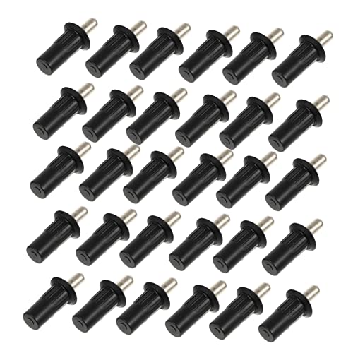 CORHAD 30pcs Iron Shutter Repair Pin Telescopic Louvers Pin Replacement for Plantation Shutters Iron Core Fasteners Lightweight Easy to Use for Window Repair