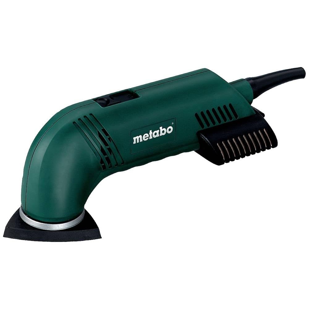 Metabo Smerigliatrice triangolare DSE 280 Intec (600317500) valigetta in plastica, piastra abrasiva, misura angolo ad angolo: 93 mm, numero di oscillazioni a vuoto: 14000-22000 /min, numero di