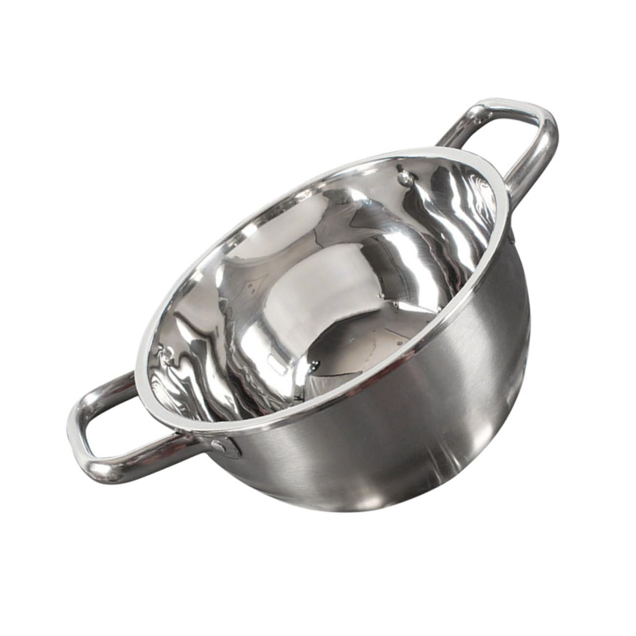 Cabilock Professional Hot Pot with Double Ear Handles Multi Purpose Kitchen Cooking Pot for Home Restaurants and Picnics and Easy to Use