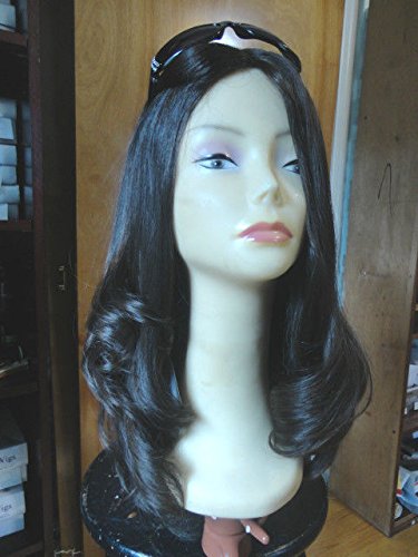 Malky Wig Sheitel 100% European Multidirectional Wig Dark Brown 22" Medium