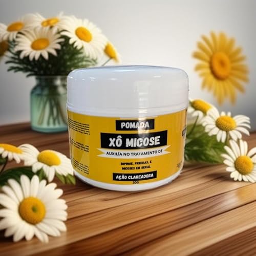 Pomada de Enxofre Xô Micose 30g original Trata Micoses, Pano Branco, manchas