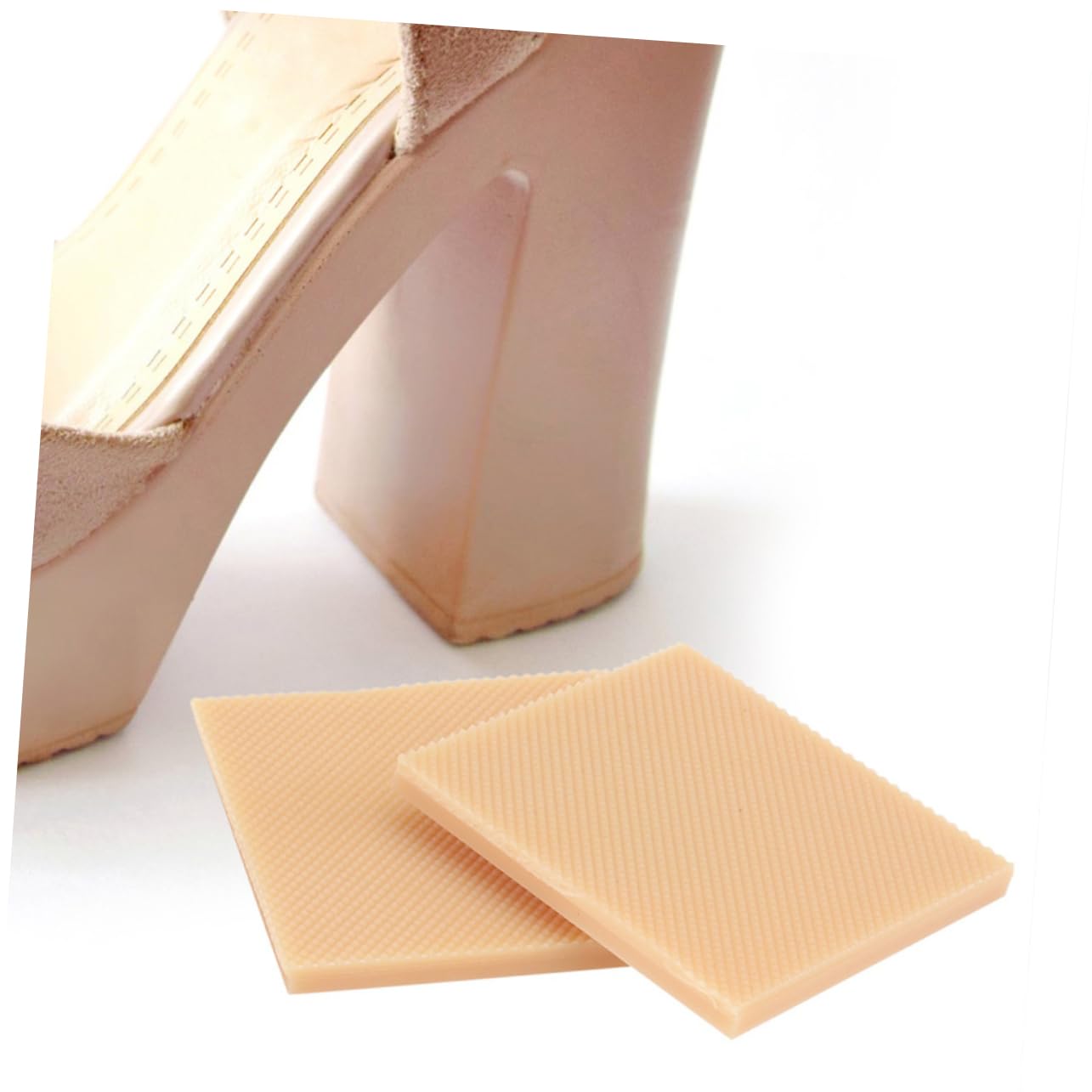 VALICLUD 5 Sätze Reparatur Von Sohlenflicken High Heel -beschützer Schuhferseneinsätze Schuheinlagen Schuhgriff Griffe Anti-schlupf-schuhpads Nicht-schlupf-schuhpolster Gummi 4 Stück * 5