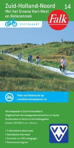 Zuid-Holland Noord 14 cycle map (Falkplan fietskaart (14)) by Falkplan ...