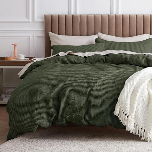 Bedsure Cotton Duvet Cover Queen - 100% Cotton...