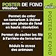Reptiles Planet Poster Desert Terrarium, 2 Seiten, 1 Rolle mit 15 m, Höhe 60 cm