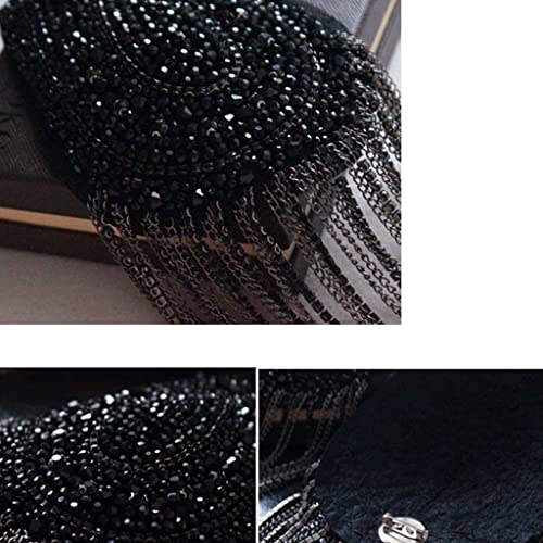 Épaulette avec pompons vintage bijou d'épaule et chaîne à maillons - 6