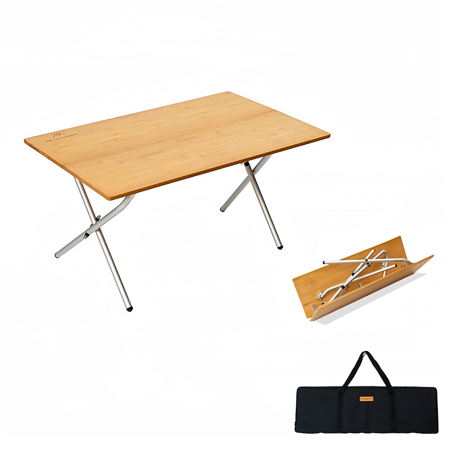 【特価セール】Mountainhiker折りたたみ式 竹製キャンプテーブル 軽量 Amazon.co.jp: Mountainhiker折りたたみ式 竹製キャンプテーブル