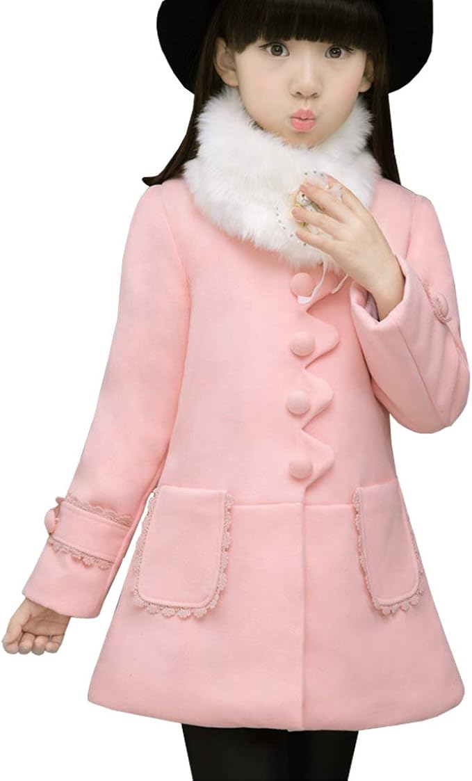 big pink coat