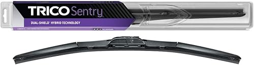 TRICO Sentry 32-190 - Escobilla de limpiaparabrisas híbrida con tecnología Dual-Shield, 19 pulgadas
