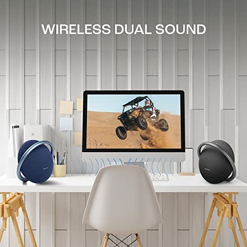 Image of Harman Kardon Onyx Studio 7, Portable Wireless Bluetooth Speaker, Award Winning Elegant Design (Blue)