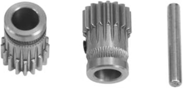 4X 3D Printer MK3 Drive Gear Extruder Dual Gears Kit Drive Gears Extrusion Wheel for Upgrade Prusa I3 MK2 MK2S