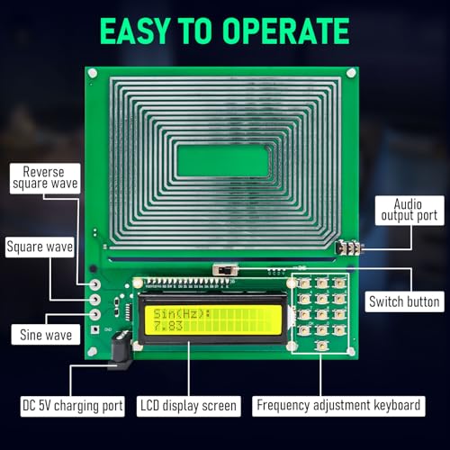 schumann wave resonance generator frequency healing devices frequency generator rife machine adjustable sine wave resonance generator ultra-low frequency pulse generator