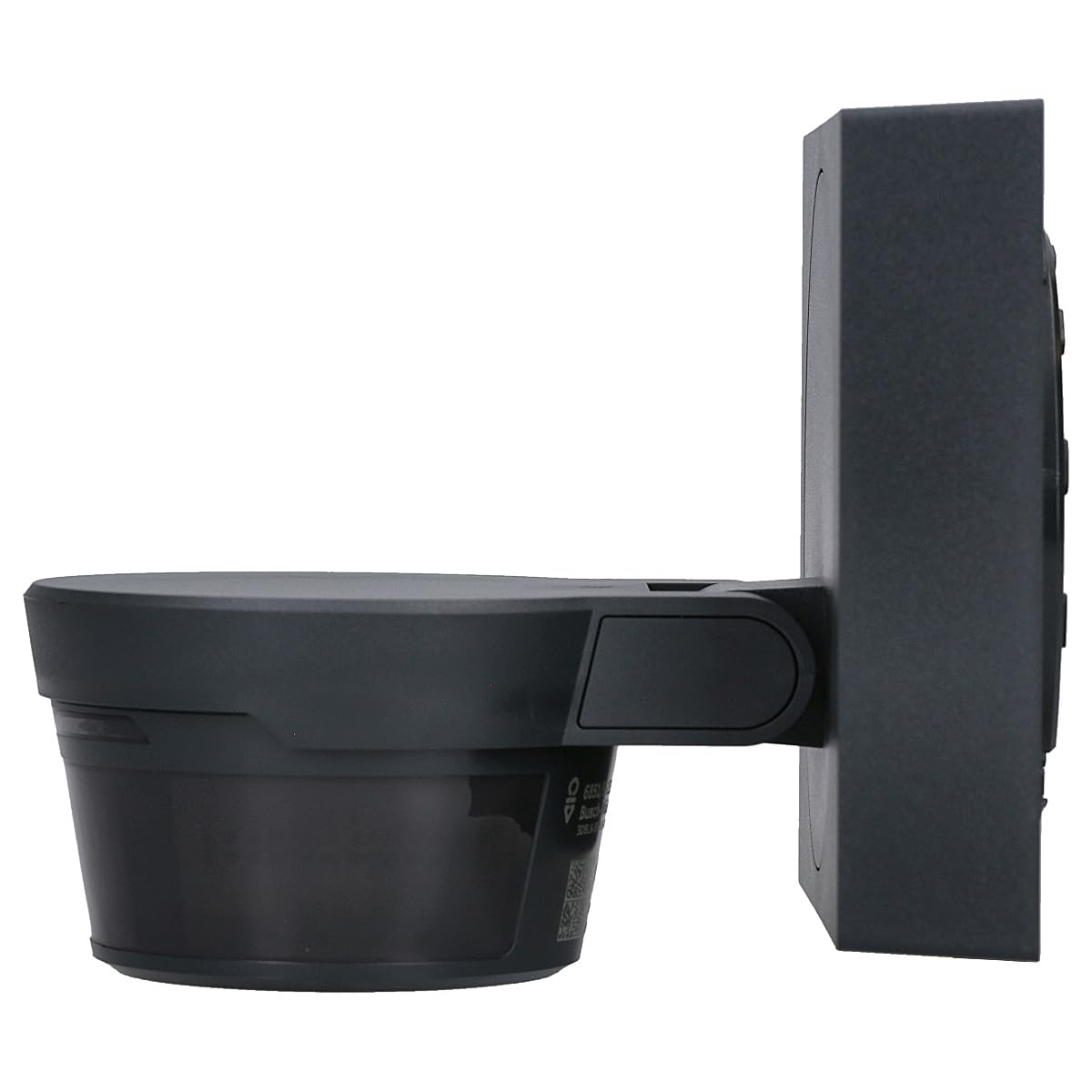 Busch-Wächter Pro Set: Busch-Jaeger 6851/9-135 90° BT | Bewegungsmelder mit Steuerung via Bluetooth App flexible Montage + 6851/DR-135 Designrahmen Anthrazit