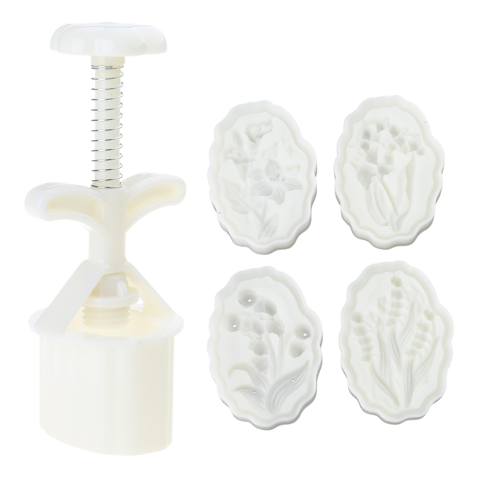 Mekalero Molds Stamps of the Valley Shaped Baking for Mid-Autumn Stamps
