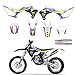 Pegatinas gráficas de Nother Moto Enduro para SHERCO Se SEF 125 250 300 450 2017 2018 2019 2020