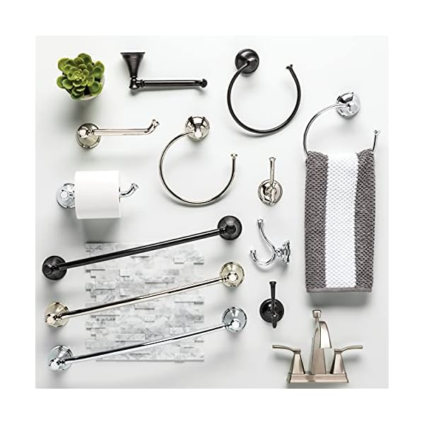 Delta Wasserhahn Cassidy Double Bademantel Haken – Bild 7